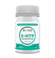 5-HTP (5-гидрокситриптофан), 5-HTP, Biotus, 30 капсул