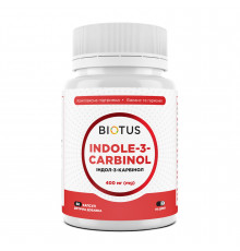 Индол-3-карбинол, Indole-3-carbinol, Biotus, 60 капсул
