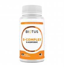 B-комплекс, B-complex, Biotus, 100 капсул
