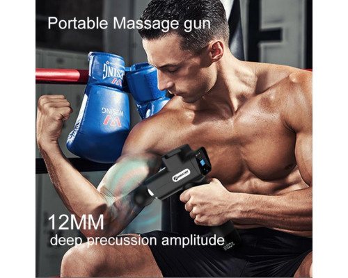 Перкусійний масажер Booster M2-D — масажний пістолет для ефективного відновлення м'язів.