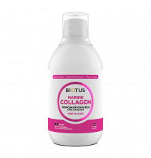 Морской коллаген, Marine Collagen, Biotus, вкус апельсина, 450 мл