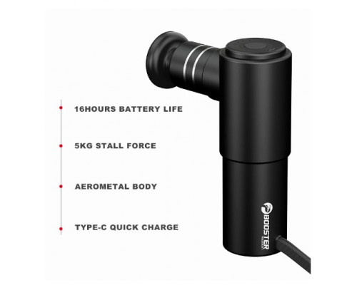 Перкусійний масажер Booster Mini — компактне рішення для ефективного зняття напруги та болю.