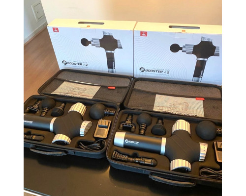 Перкусійний масажний пістолет Booster A2 — ударний масажер для глибокого масажу та відновлення.