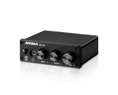 Конвертер звуку AIYIMA DAC-A2 black