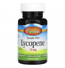 Лікопін, Lycopene, Carlson, 15 мг, 60 гелевих капсул