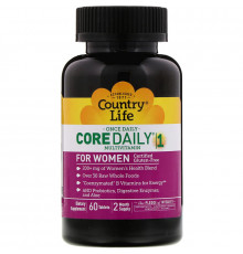 Витамины для женщин, Multivitamins, Country Life, 1 в день, 60 таблеток