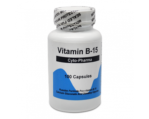 Пангамовая кислота витамин B15, Vitamin B15, Cyto Pharma, 100 капсул