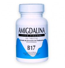 Витамин B17, Amygdalina, Cyto Pharma, 500 мг, 100 таблеток