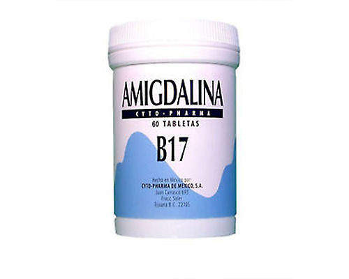 Витамин B17, Amygdalina, Cyto Pharma, 500 мг, 60 таблеток