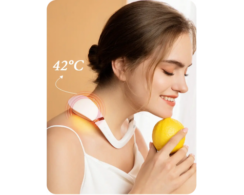 Електричний імпульсний масажер для шиї та плечей Booster M1 X Niplux для полегшення болю в області шиї та плечей