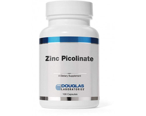 Цинк піколінат, Zinc Picolinate, Douglas Laboratories, 50 мг, 100 капсул