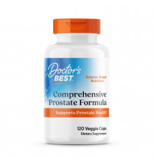 Здоровье простаты, Comprehensive Prostate Formula, Doctor's Best, комплексная формула, 120 вегетарианских капсул