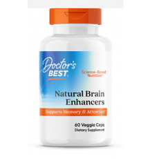 Вітаміни для мозку з GPC і PS, Natural Brain Enhancers, Doctor's Best, 60 капсул