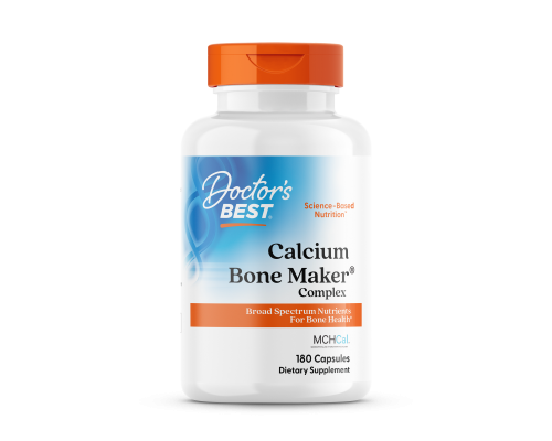 Комплекс для костей, Calcium Bone Maker, Doctor's Best, 180 капсул