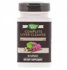 Поддержка печени, Complete Liver Cleanse, Nature's Way, 84 капсулы