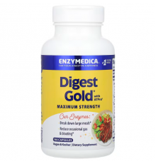 Пищеварительные ферменты, Digest Gold with ATPro, Enzymedica, 180 капсул
