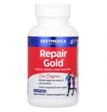 Серрапептаза для суставов, Repair Gold, Enzymedica, 120 капсул