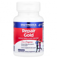 Ферменты для мышц, суставов, тканей, Repair Gold, Enzymedica, для веганов, 30 капсул