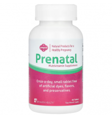 Витамины для беременных, Prenatal Mutlivitamin, Fairhaven Health, 60 таблеток