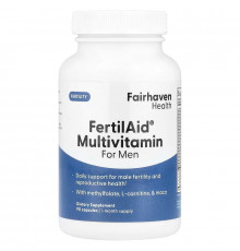 Репродуктивное здоровье мужчин, FertilAid Multivitamin for men, Fairhaven Health, мультивитамины, 90 капсул