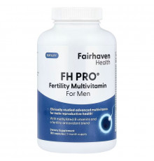 Репродуктивное здоровье мужчин, FH Pro for Men, Fairhaven Health, мультивитамины, 180 капсул