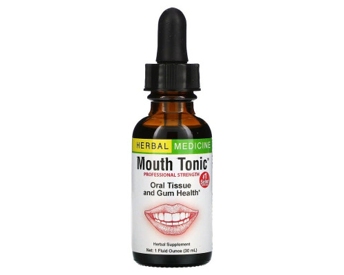 Здоровье ротовой полости, тоник, Mouth Tonic, Herbs Etc., 30 мл