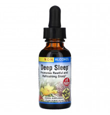Здоровый сон, без алкоголя, Deep Sleep, Herbs Etc., 30 мл