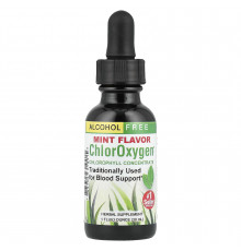 Концентрат хлорофилла, без спирта, ChlorOxygen, Chlorophyll Concentrate, Herbs Etc., со вкусом мяты, 30 мл