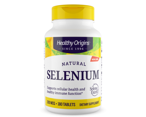 Селен, Seleno Excell, Healthy Origins, 200 мкг, 180 таблеток