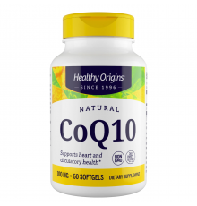 Коензим Q10, Healthy Origins, Kaneka Q10 (CoQ10 Gels), 100 мг, 60 капсул