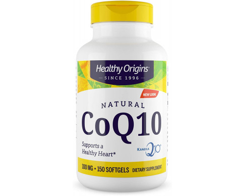 Коэнзим Q10, Healthy Origins, Kaneka Q10 (CoQ10), 100 мг, 150 капсул