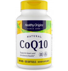 Коензим Q10, Healthy Origins, Kaneka Q10 (CoQ10), для здоров'я серця та клітинної енергії, ферментований дріжджами, 600 мг, 30 капсул