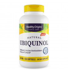Убихинол натуральный, Ubiquinol, Healthy Origins, 100 мг, 150 капсул