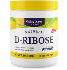 D рибоза, D-Ribose, Healthy Origins, порошок, 300 г