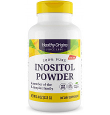 Инозитол, Inositol Powder, Healthy Origins, порошок, 113 г.