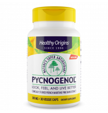 Пикногенол, Pycnogenol, Healthy Origins, 100 мг, 30 капсул