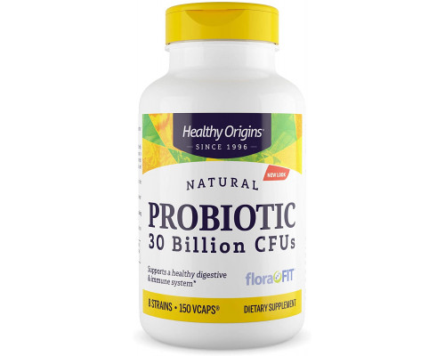 Пробиотики, Probiotic, Healthy Origins, 30 млрд. КОЕ, 150 вегетарианских капсул