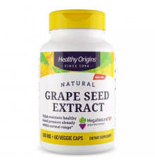 Экстракт виноградных косточек (Grape Seed Extract), Healthy Origins, 300 мг, 60 капсул