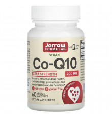 Коензим Q10 (Co-Q10 200), Jarrow Formulas, 200 мг, 60 капсул