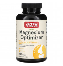 Оптимизатор магния, Magnesium Optimizer, Jarrow Formulas, 200 таблеток