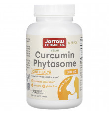 Фитосомы куркумина, Curcumin Phytosome, Jarrow Formulas, 500 мг, 120 растительных капсул