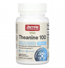 Теанин, Theanine, Jarrow Formulas, 100 мг, 60 капсул