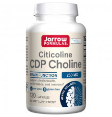 Цитиколин, Citicoline, Jarrow Formulas, 250 мг, 120 капсул