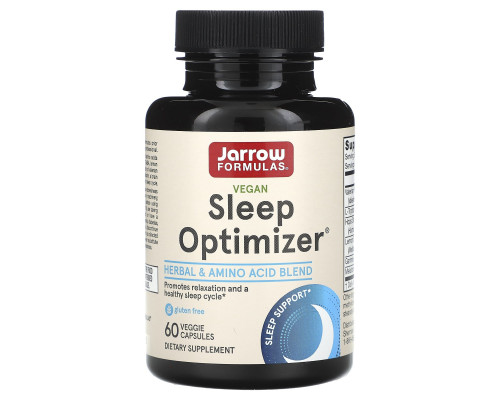 Здоровый сон, Sleep Optimizer, Jarrow Formulas, 60 капсул