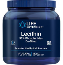 Лецитин, Lecithin, Life Extension, 454 г