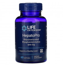 Фосфатидилхолин, Hepatopro, Life Extension, 900 мг, 60 капсул