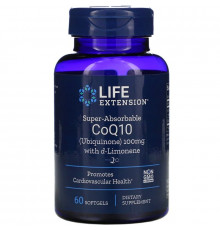 Коэнзим Q10, CoQ10 Ubiquinone, Life Extension, 100 мг, 60 кап.