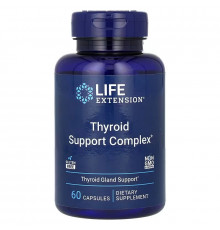Поддержка щитовидной железы: тироид тройного действия, Thyroid Support Complex, Life Extension, 60 капсул