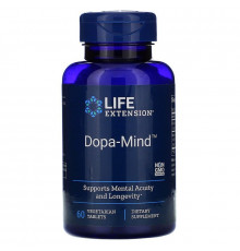 Дофамин: формула для мозга (Dopa-Mind), Life Extension, 60 таблеток