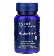 Восстановление микрофлоры желудка (Gastro-Ease), Life Extension, 60 кап.